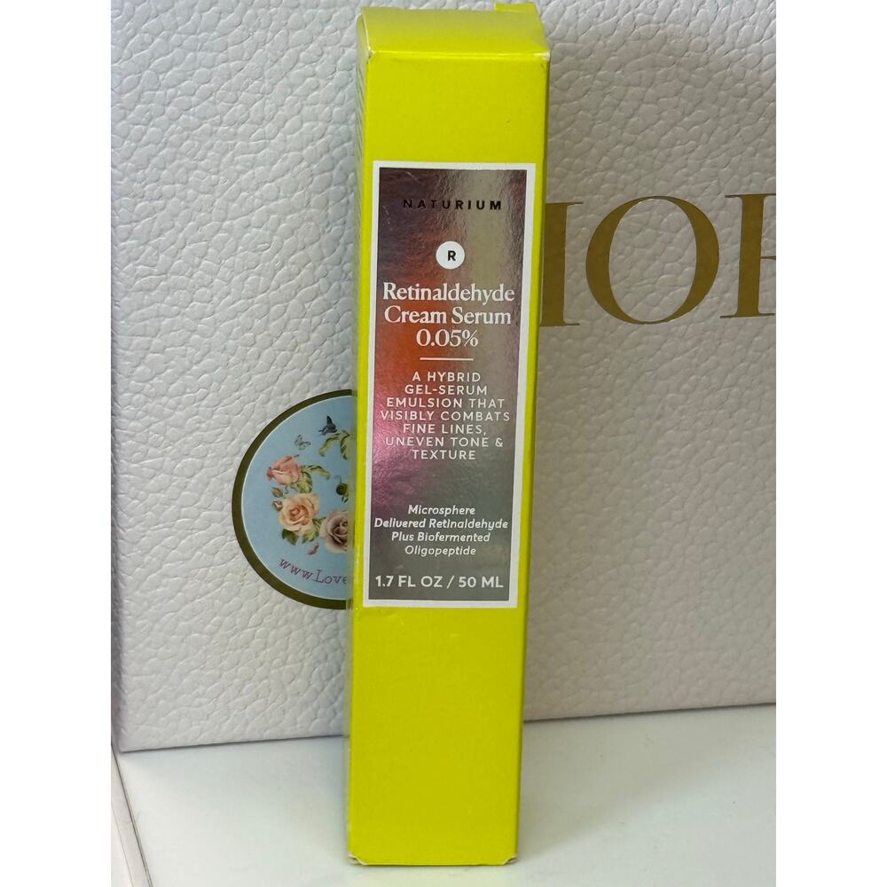 Naturium's Retinaldehyde Cream Serum 0.05% - 50mL - NEW in Box - Picture 8 of 9